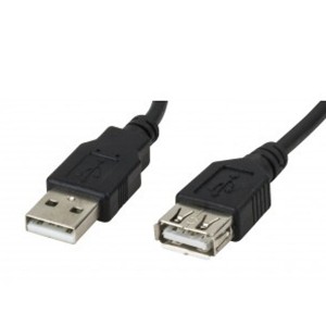 Cable USB hembra a USB macho (21cm) 800834