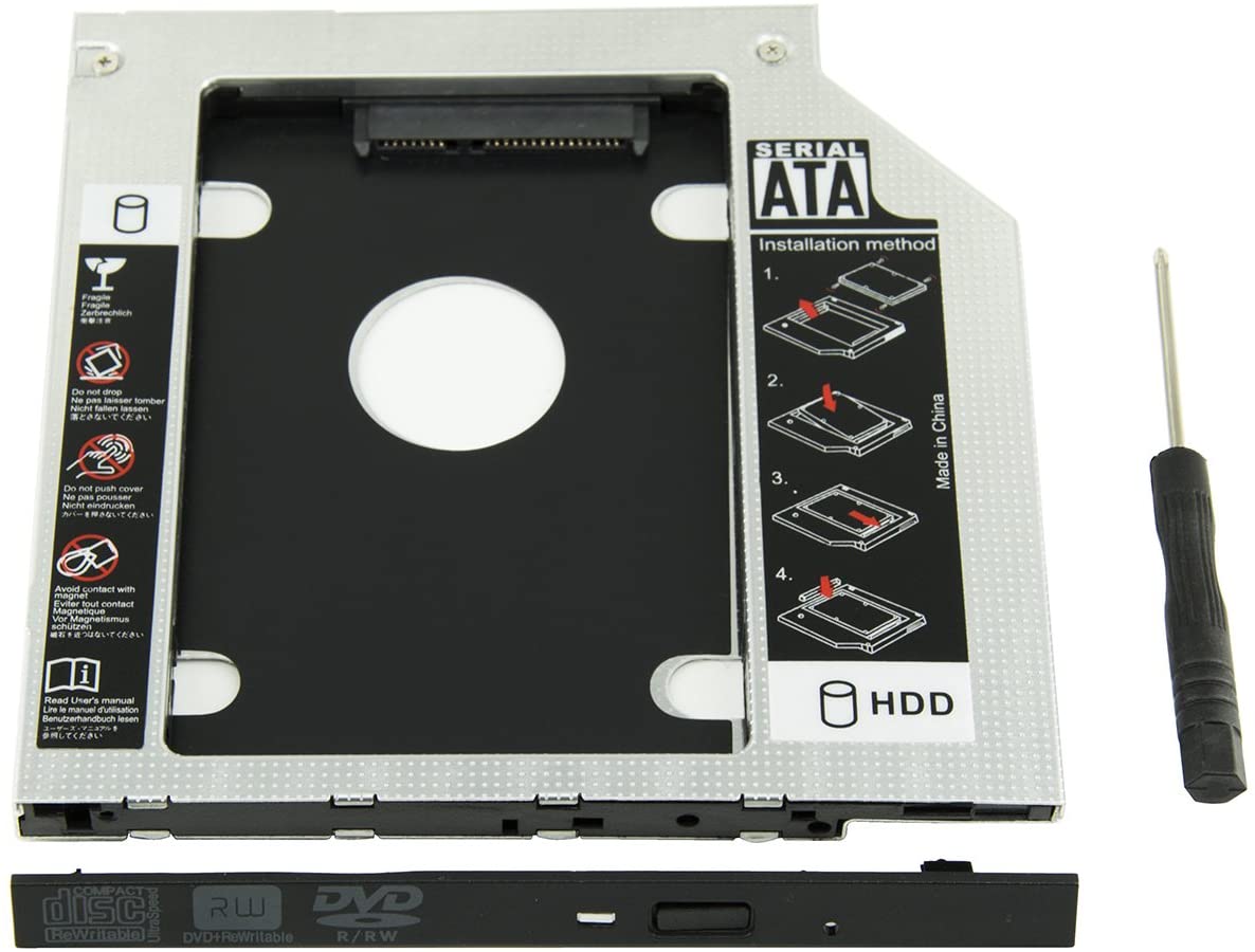 representante lógica Natura Adaptador Universal Caddy para disco duro 2.5 SATA para Laptop - Globatec  SRL